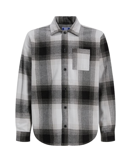 Imagen 0 de Camisa de niño manga larga de cuadros