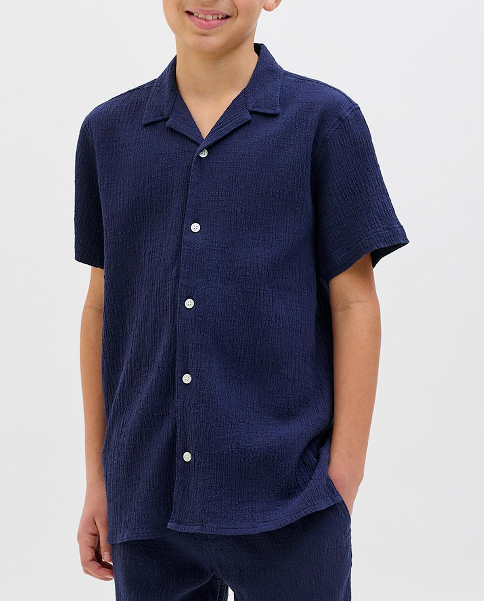 Imagen 0 de Camisa de niño con manga corta regular fit