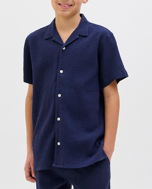 Imagen 0 de Camisa de niño con manga corta regular fit