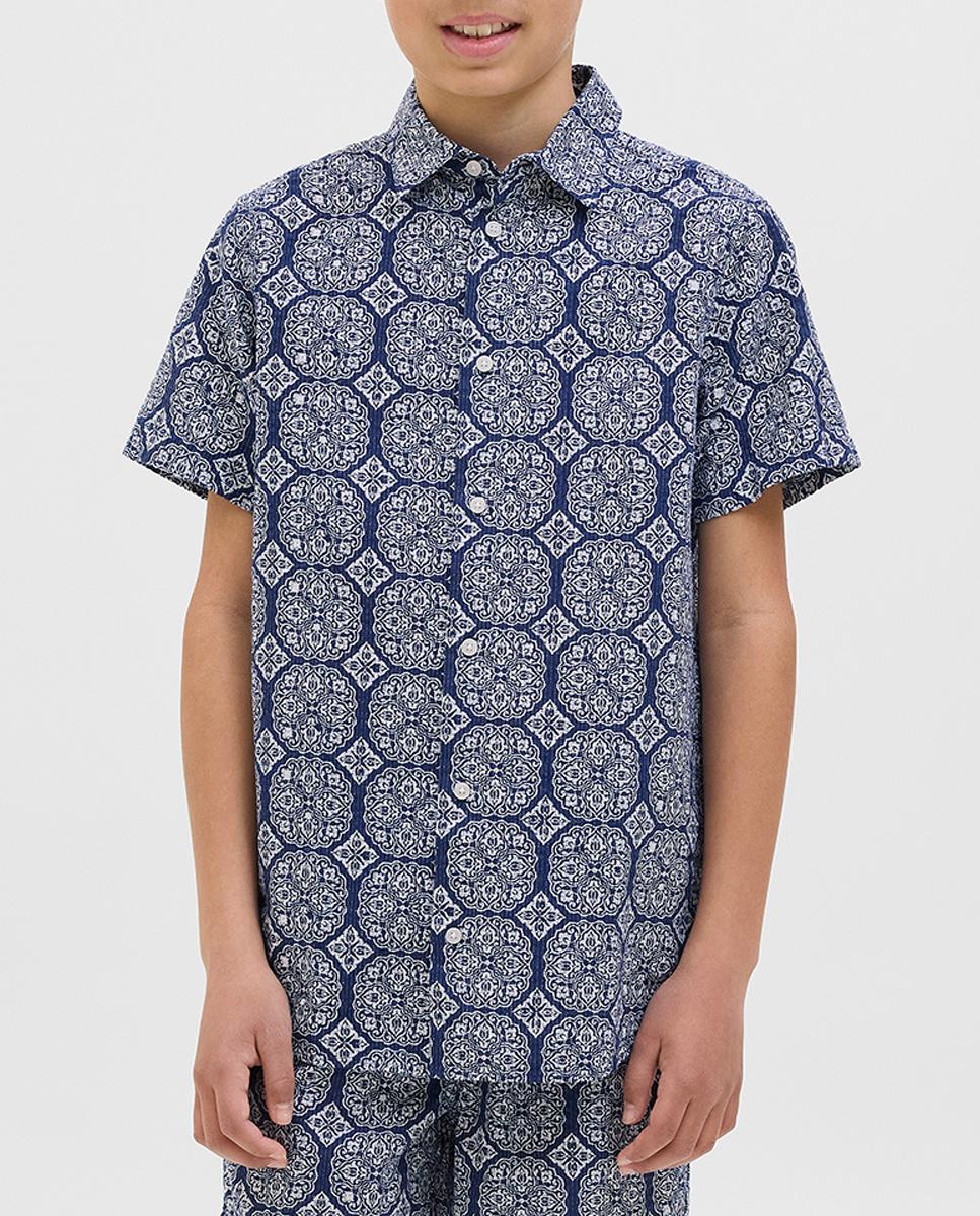 Imagen 0 de Camisa de niño de mangas cortas con print