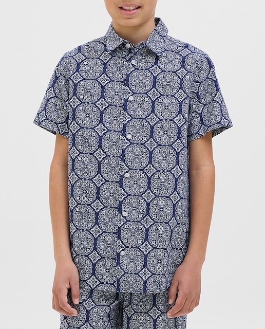 Imagen 0 de Camisa de niño de mangas cortas con print