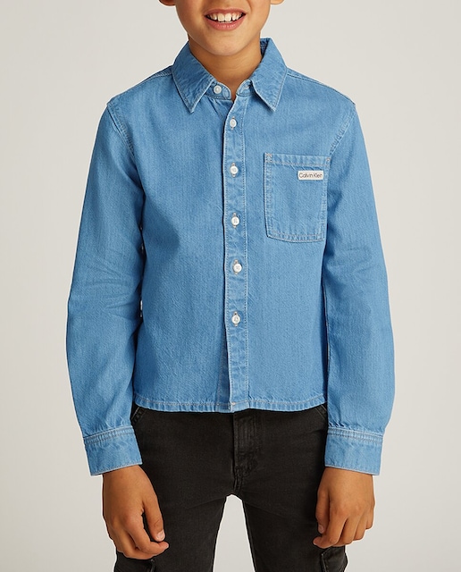 Imagen 0 de Camisa de niño denim oversize fit