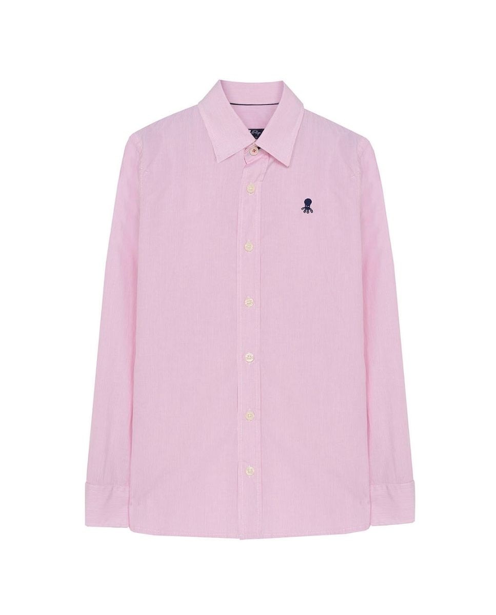 Imagen 0 de Camisa de niño microraya popelín