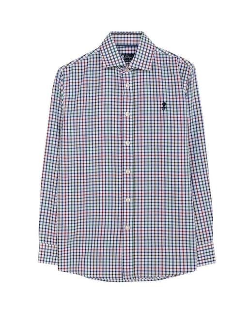 Imagen 0 de Camisa de niño cuadros vichy colores oxford
