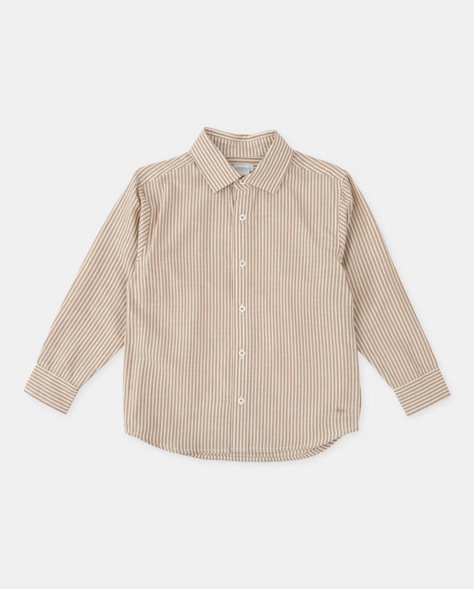Imagen 0 de Camisa de niño a rayas y de viyela