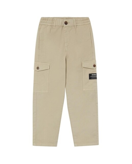 Imagen 0 de Pantalones niño con bolsillos laterales y cintura elástica