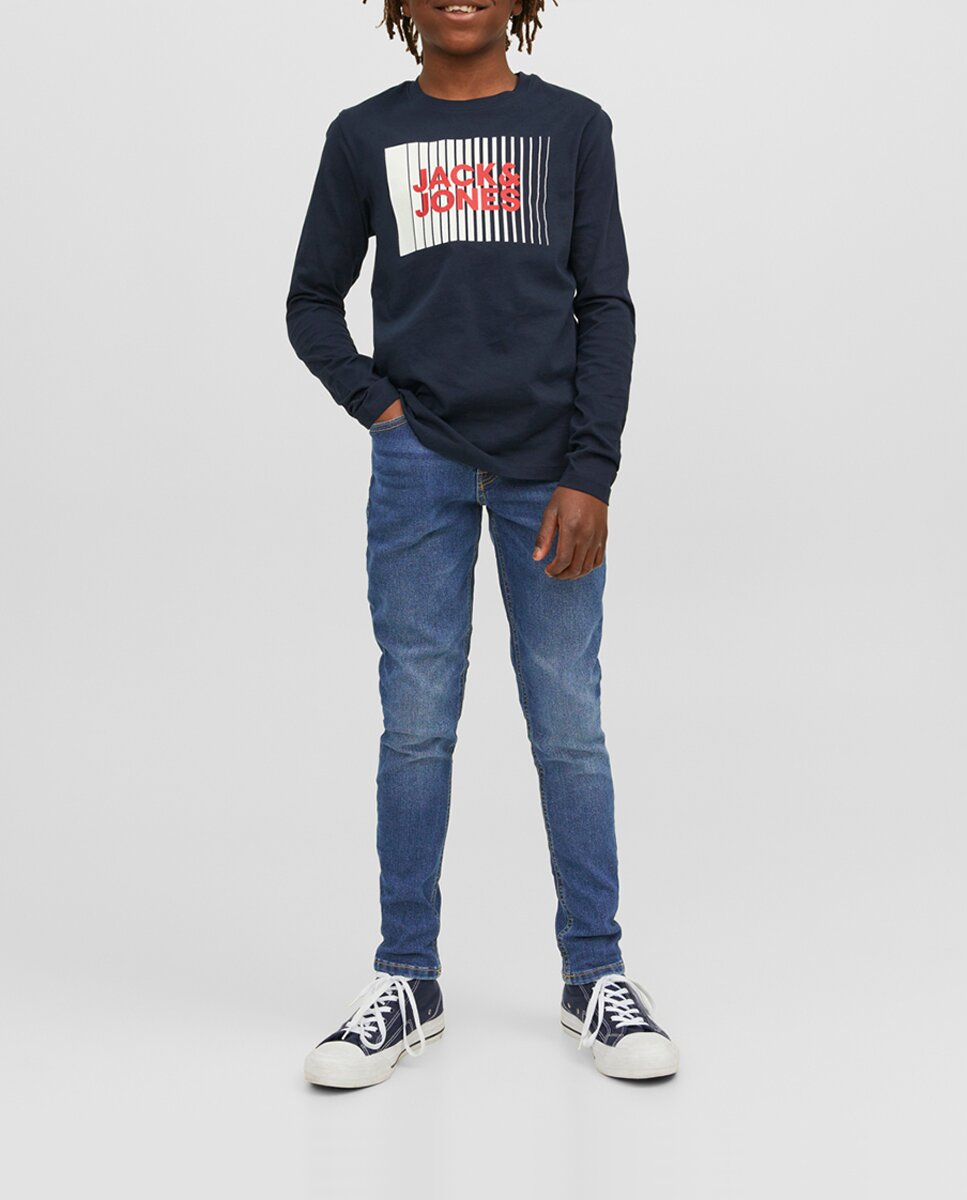 Imagen 0 de Vaquero azul skinny de niño