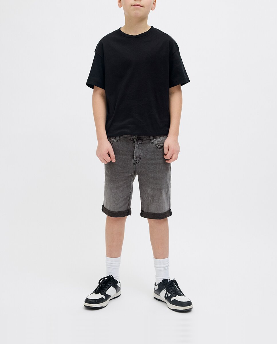 Imagen 0 de Bermuda denim de niño con cintura ajustable
