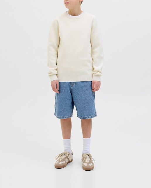 Imagen 0 de Bermuda vaquero de niño relaxed fit