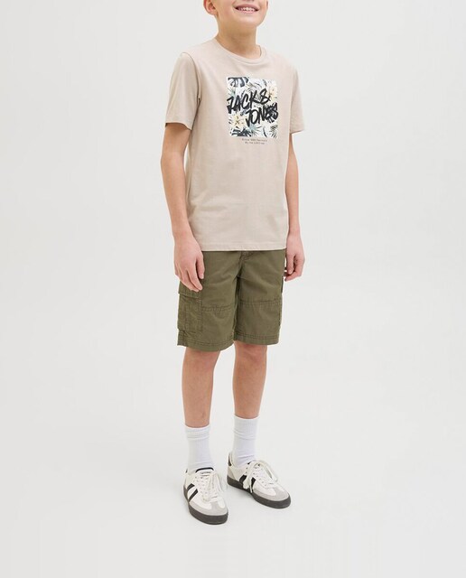 Imagen 0 de Short cargo de niño regular fit
