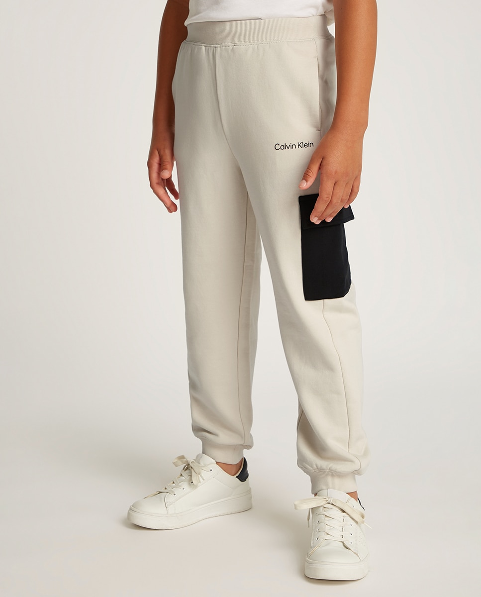 Imagen 0 de Pantalón deportivo de niño color block