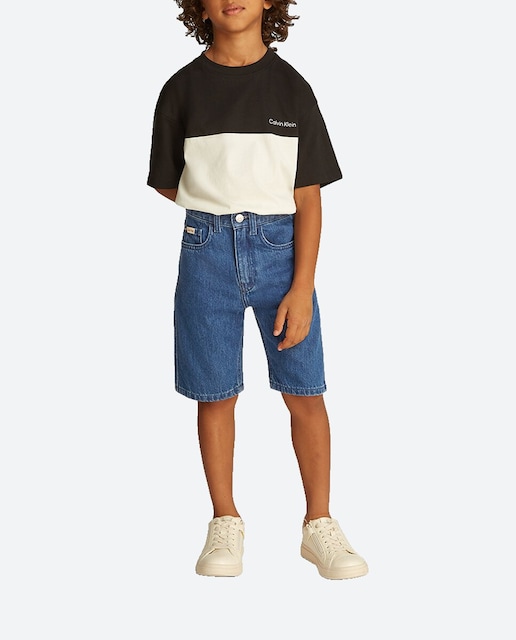 Imagen 0 de Bermuda vaquera de niño fit relaxed