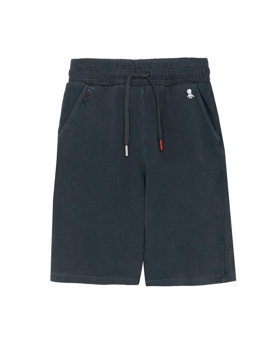 Imagen 0 de Bermuda de niño jogger felpa estampado
