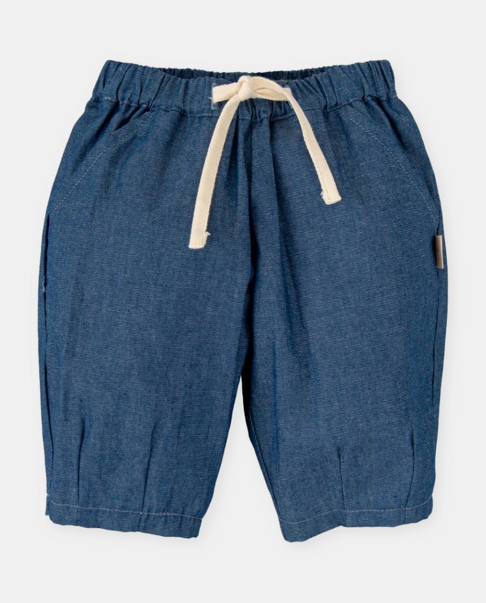 Imagen 0 de Pantalón de chambray denim