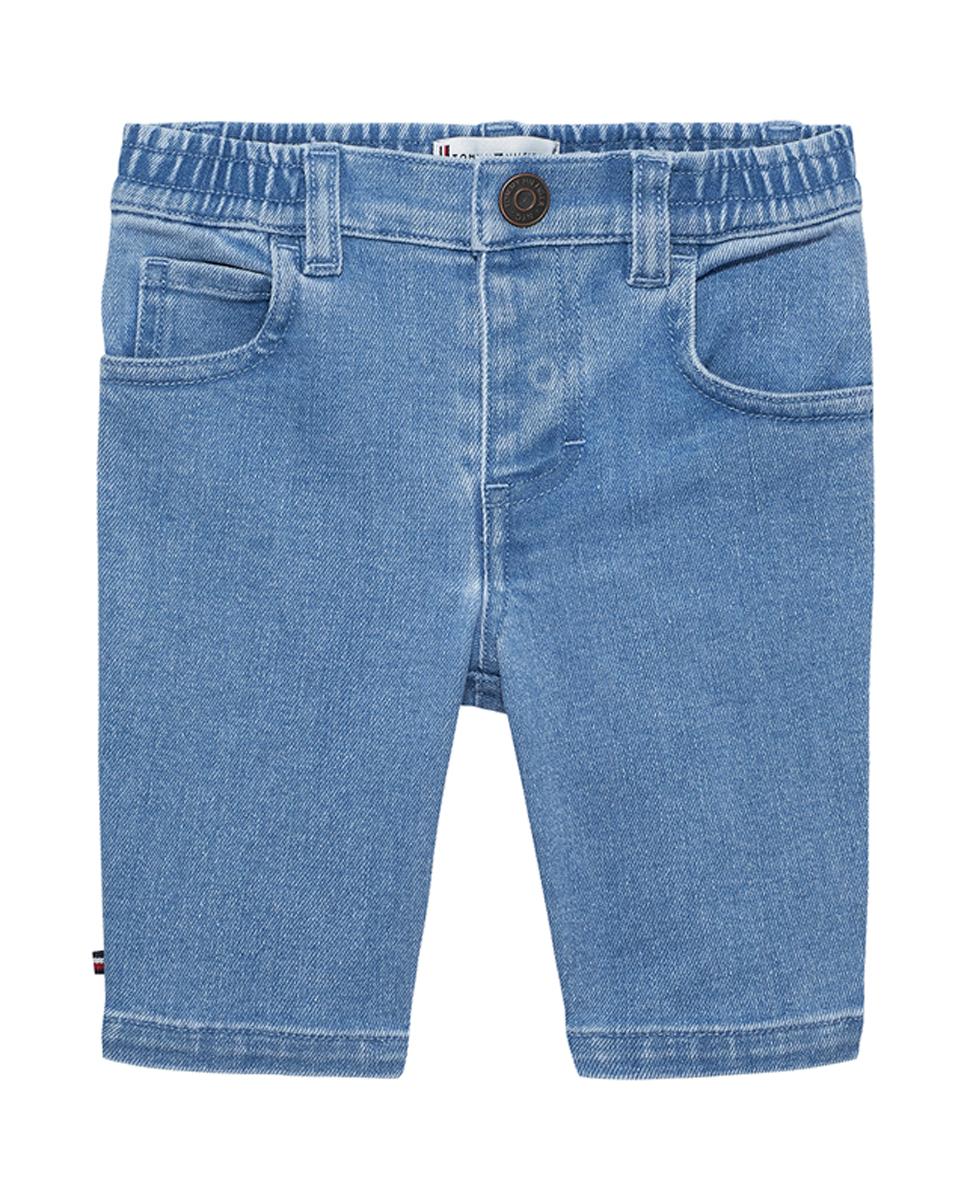 Imagen 0 de Pantalón vaquero de bebé niño de tejido elástico