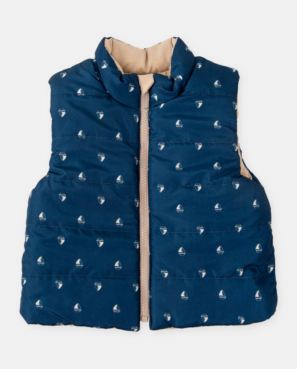 Imagen 0 de Chaleco acolchado y reversible