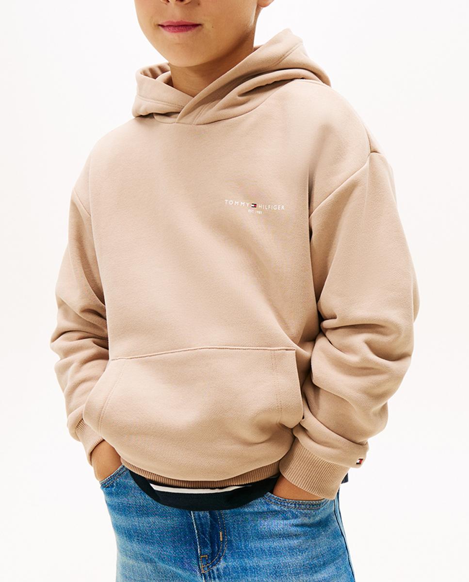 Imagen 0 de Sudadera con capucha y logo Corp de niño