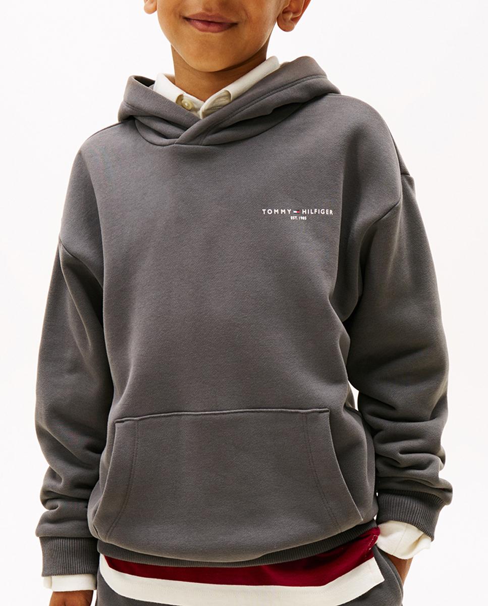 Imagen 0 de Sudadera con capucha y logo Corp de niño