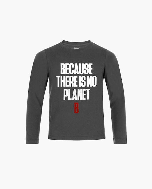 Imagen 0 de Camiseta de niño manga larga y texto frontal