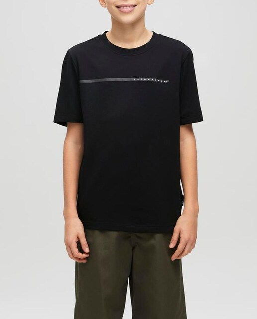 Imagen 0 de Camiseta de niño manga corta con print frontal