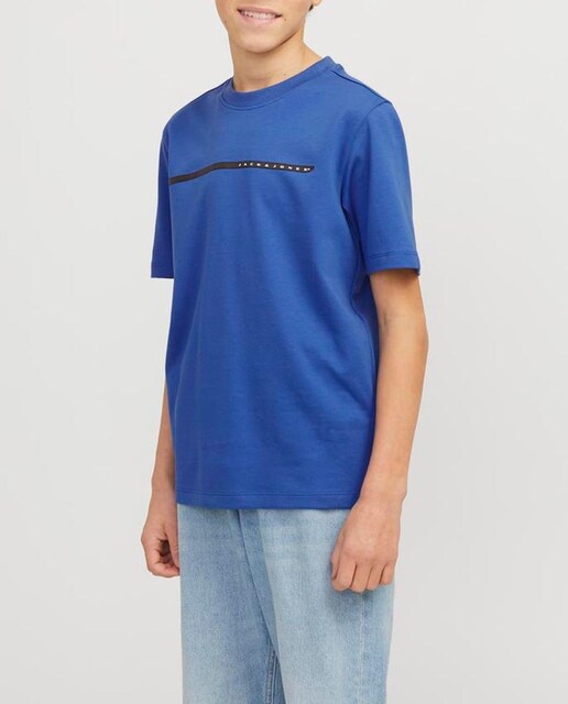 Imagen 0 de Camiseta de niño manga corta con print frontal