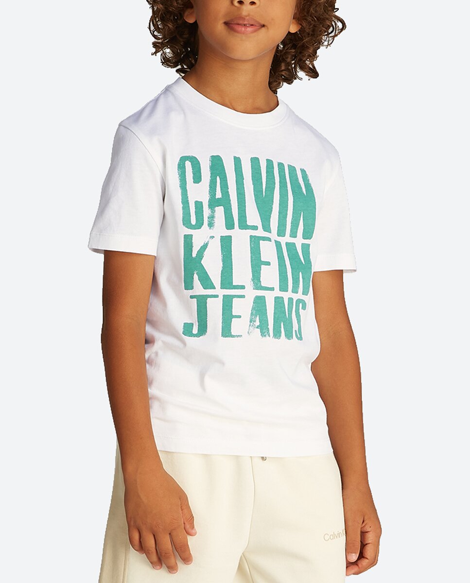 Imagen 0 de Camiseta de niño manga corta con maxi logo