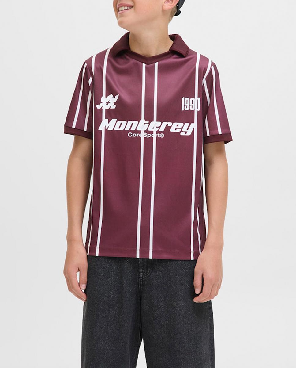 Imagen 0 de Camiseta de niño manga corta estilo fútbol