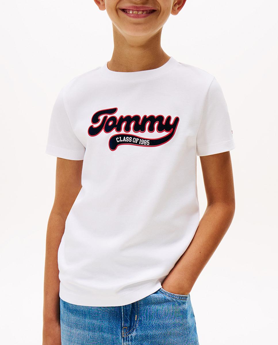Imagen 0 de Camiseta de manga corta de niño con logo Varsity