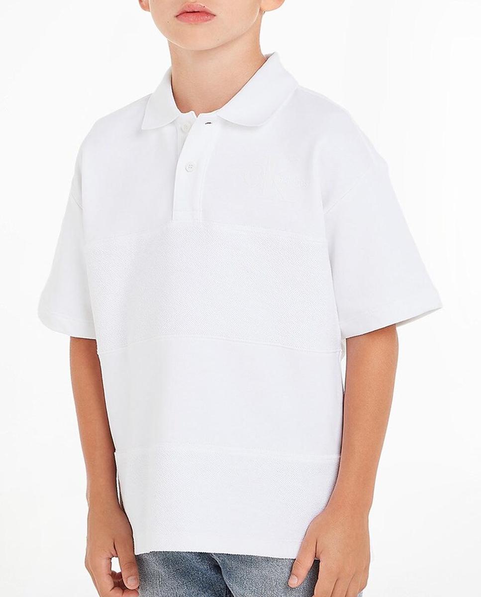Imagen 0 de Polo de color blanco de niño