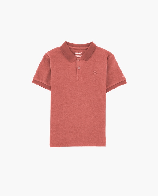 Imagen 0 de Polo liso de niño en color coral