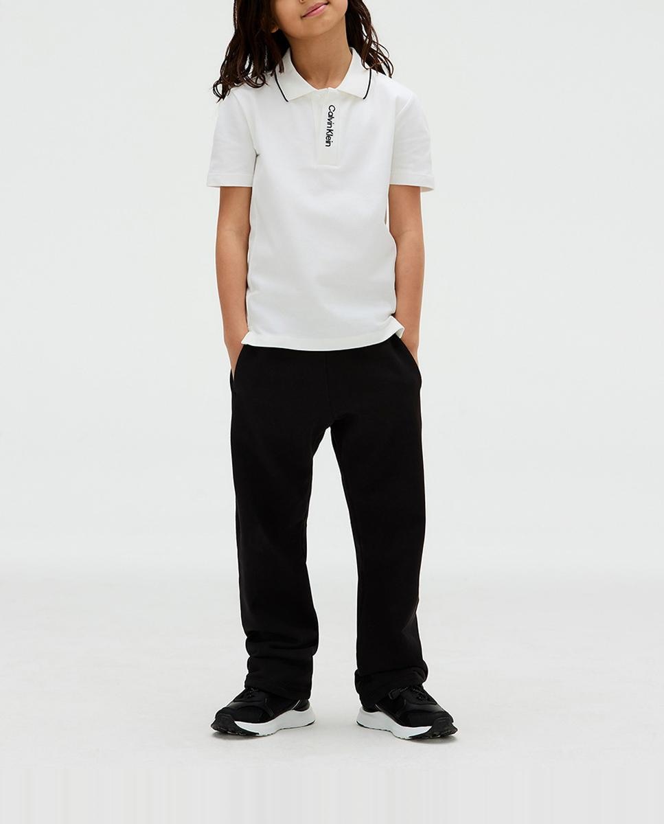 Imagen 0 de Polo de niño con cuello en contraste