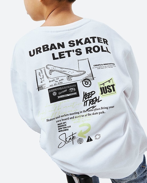 Imagen 0 de Sudadera de niño felpada