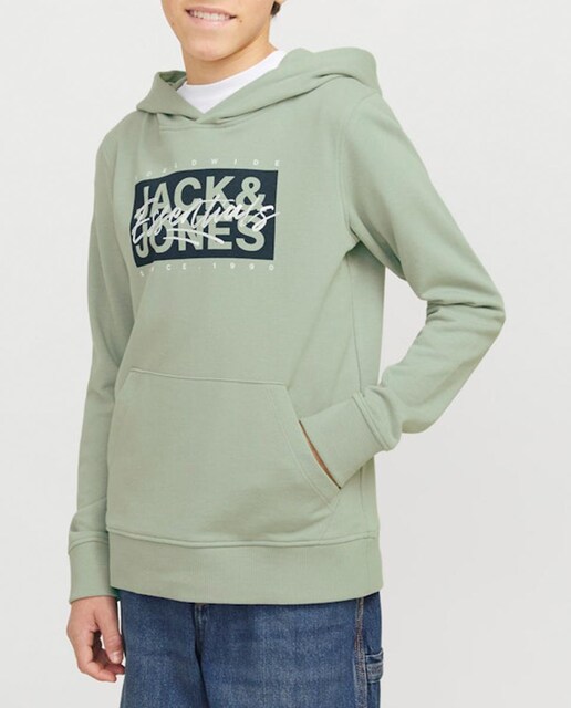 Imagen 0 de Sudadera con capucha de niño con logo frontal
