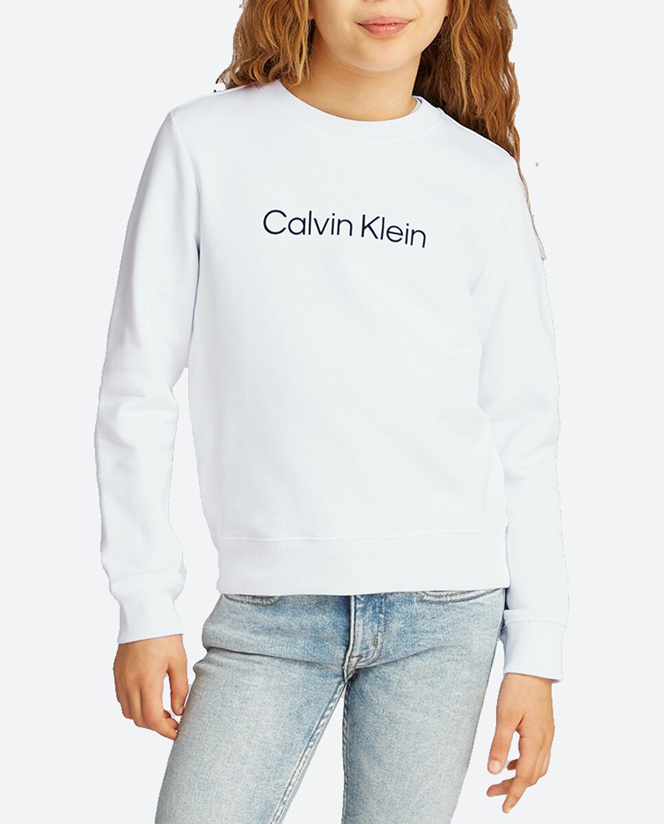 Imagen 0 de Sudadera infantil cuello redondo con logo