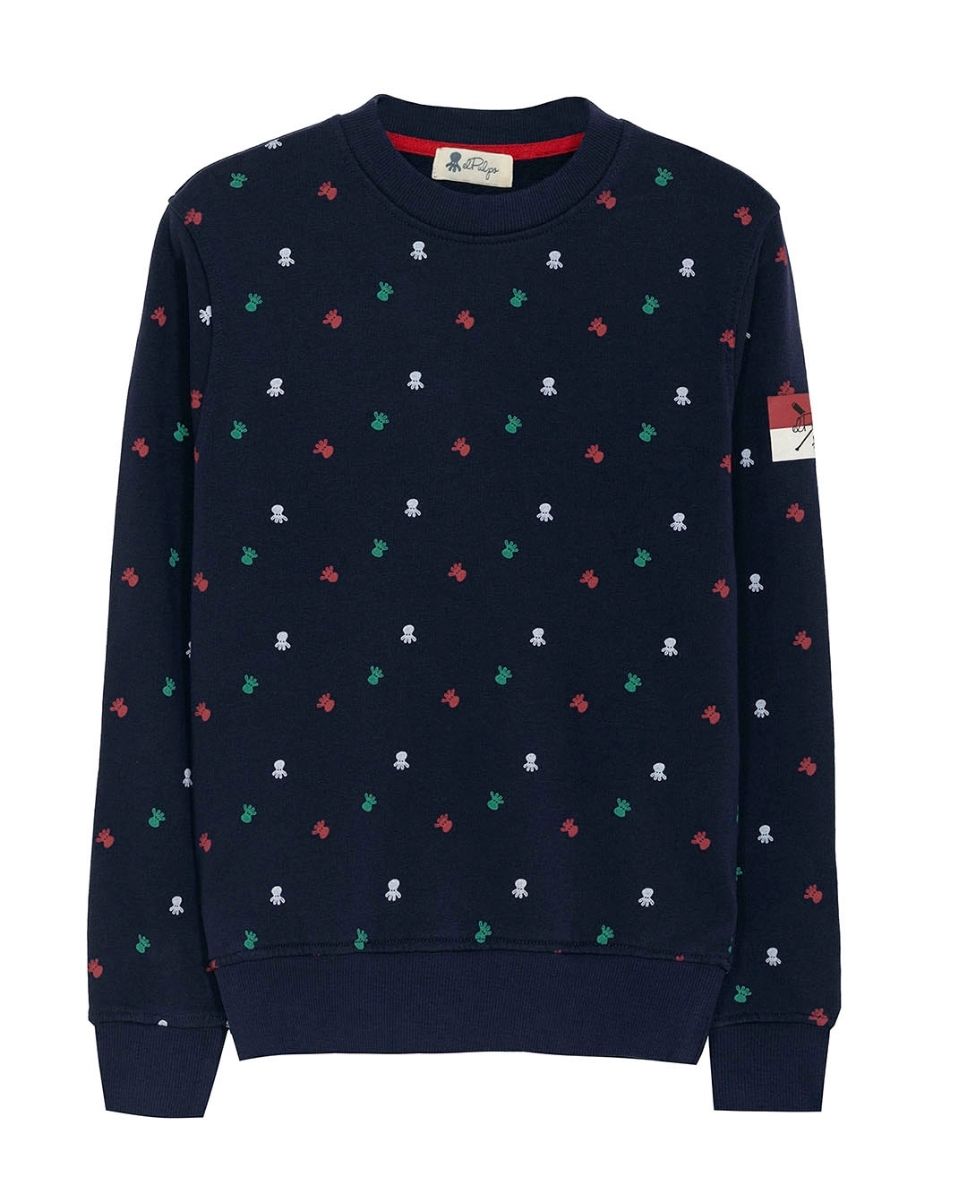 Imagen 0 de Sudadera de niño all over crewneck
