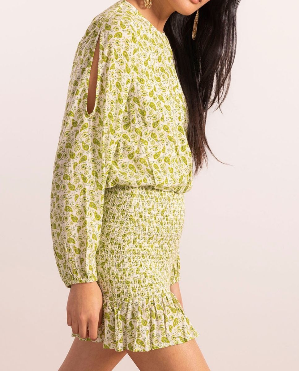 Imagen 0 de Blusa de niña teen cut-out estampado paisley
