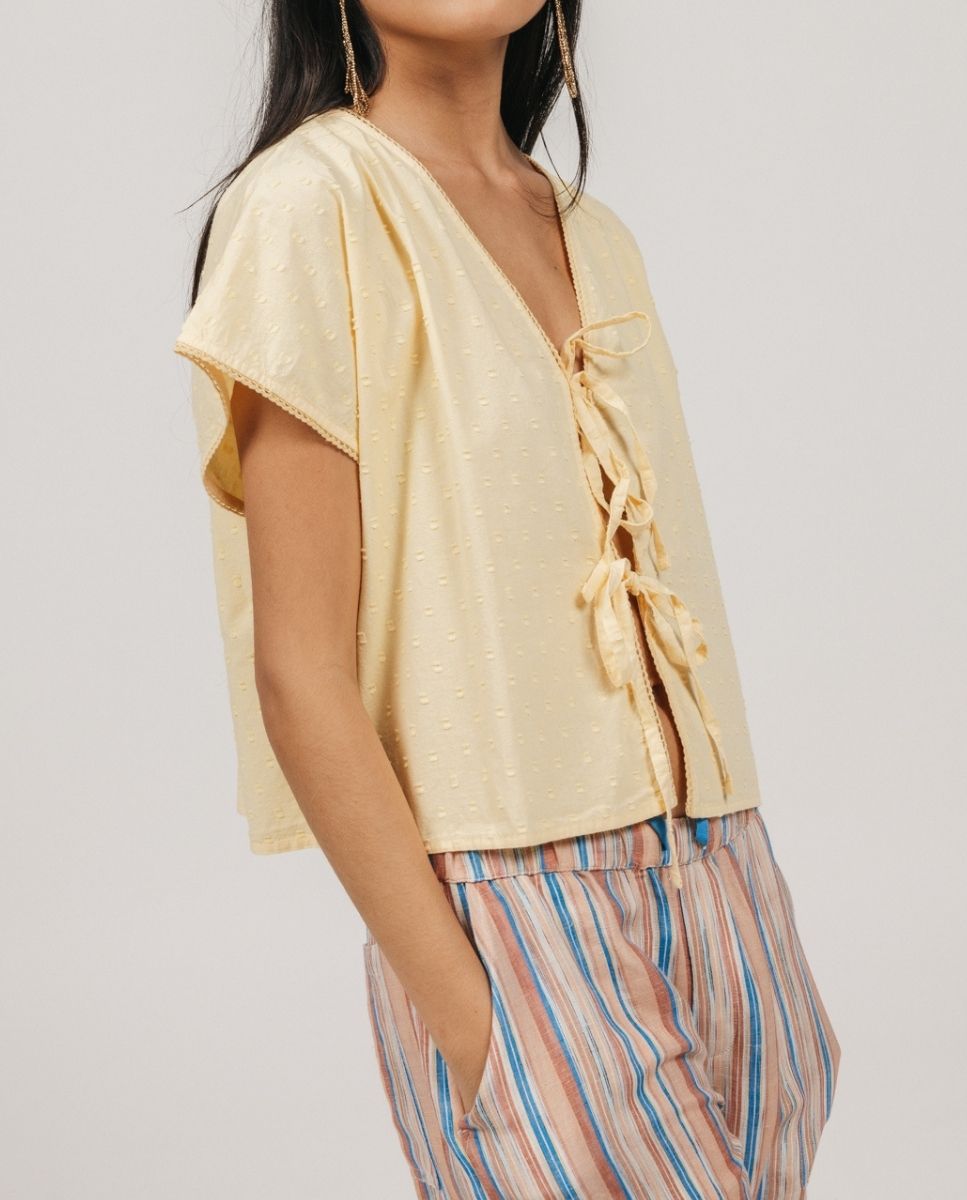 Imagen 0 de Blusa de niña teen lazada plumeti
