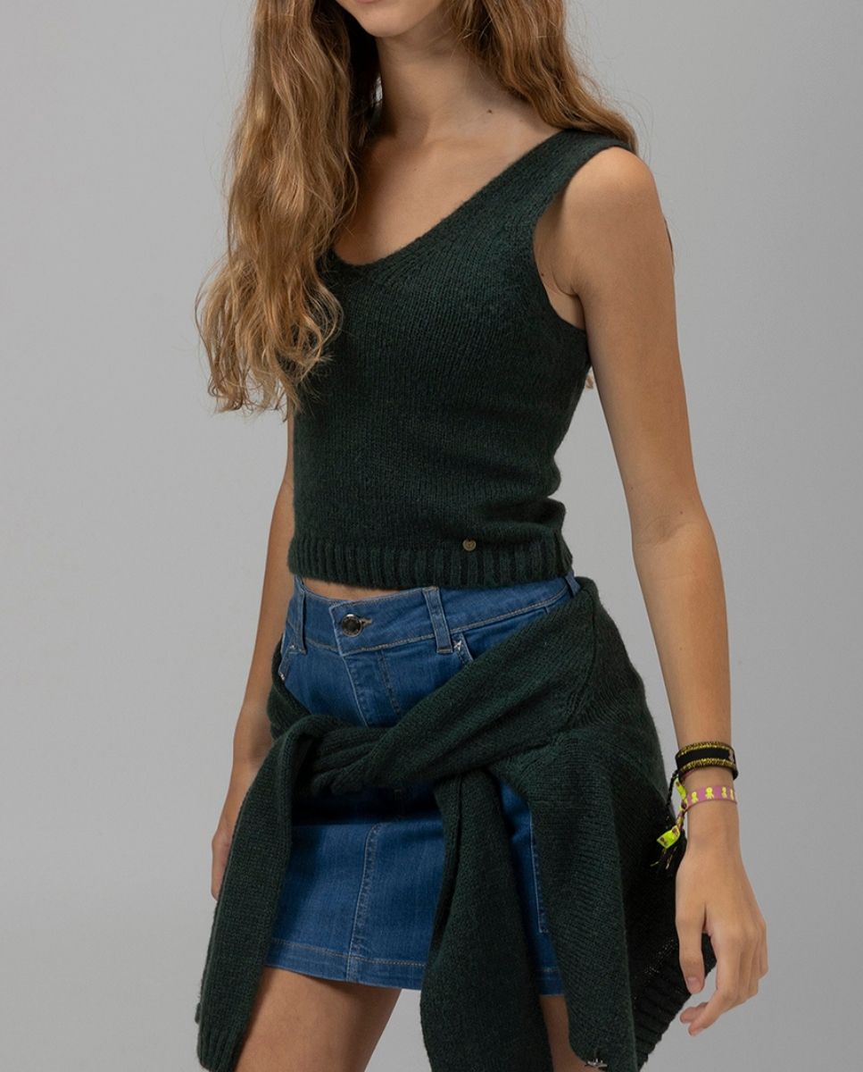 Imagen 0 de Top de niña de niña punto teen