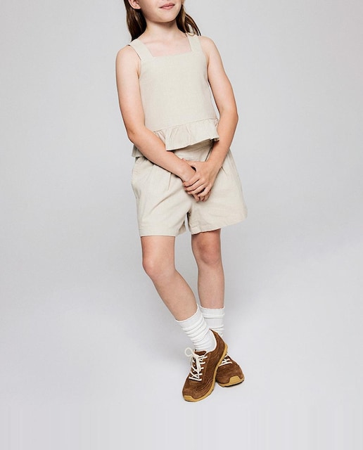 Imagen 0 de Bermuda de niña de lino