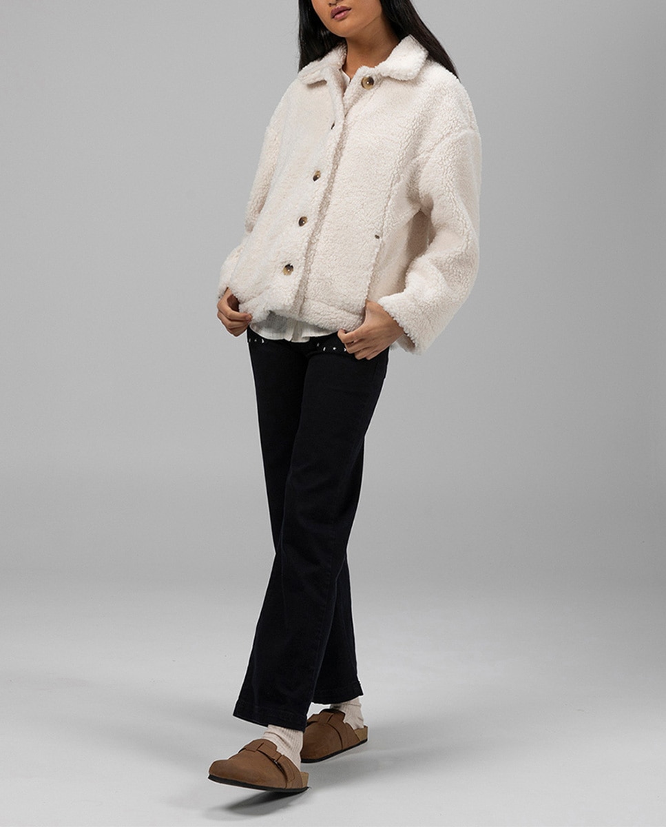 Imagen 0 de Chaqueta teen borreguillo