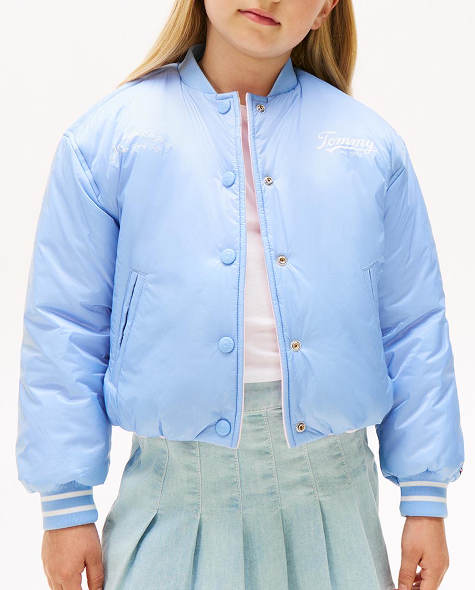 Imagen 0 de Cazadora de niña tipo bomber reversible