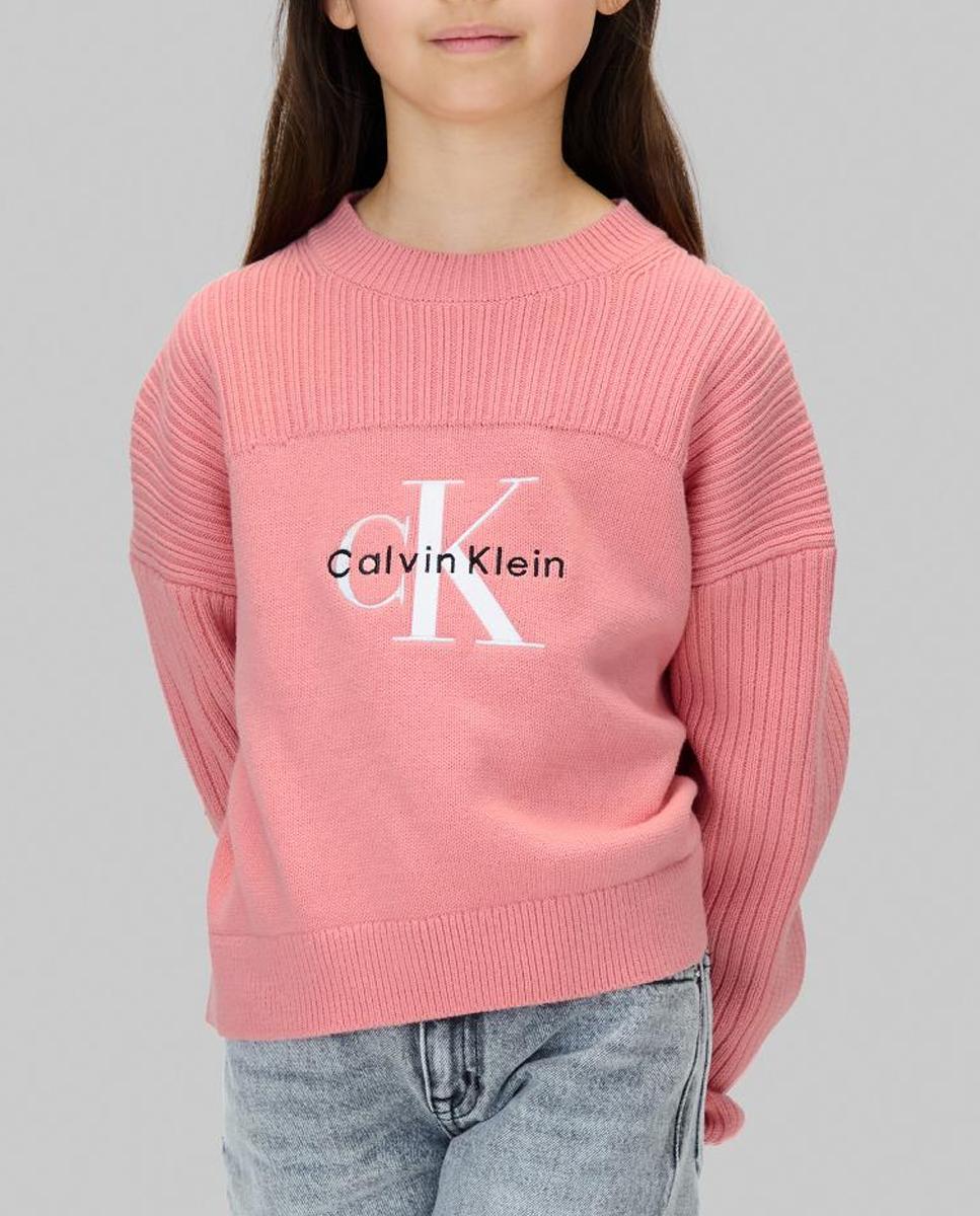 Imagen 0 de Jersey de niña con monograma CK