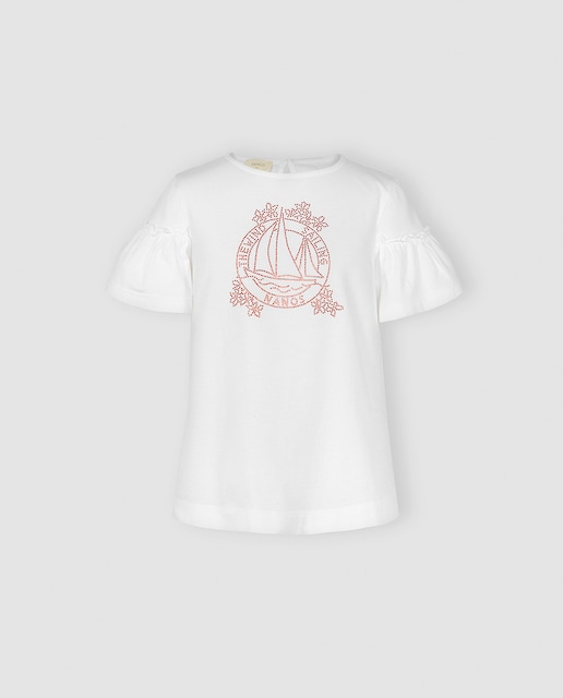 Imagen 0 de Camiseta estampado sailing de niña