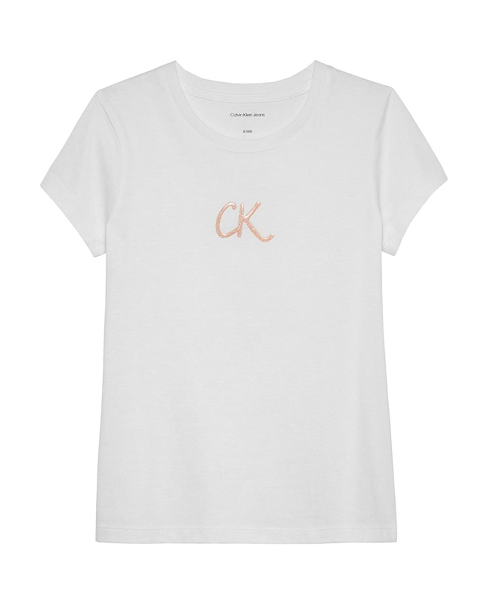 Imagen 0 de Camiseta de niña con logo Glitter