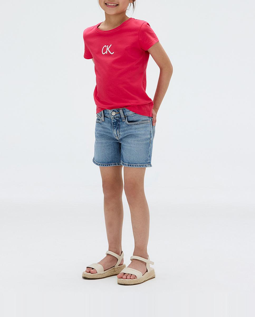Imagen 0 de Camiseta de niña con logo Glitter