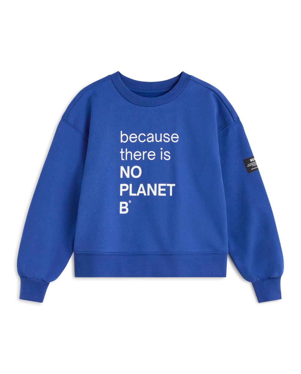Imagen 0 de Sudadera niña con capucha y frase frontal