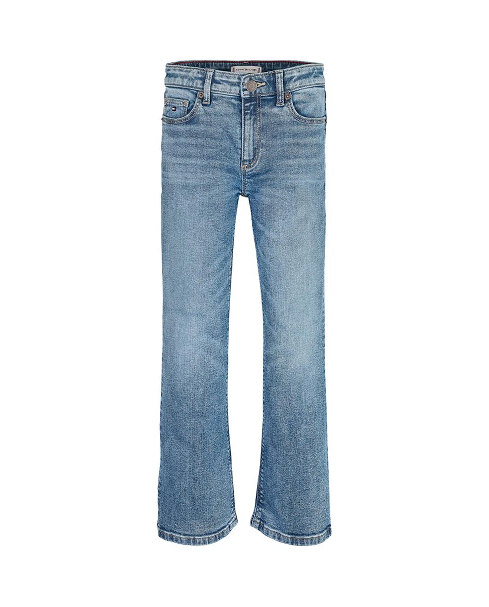 Imagen 0 de Pantalón de niña vaquero campana