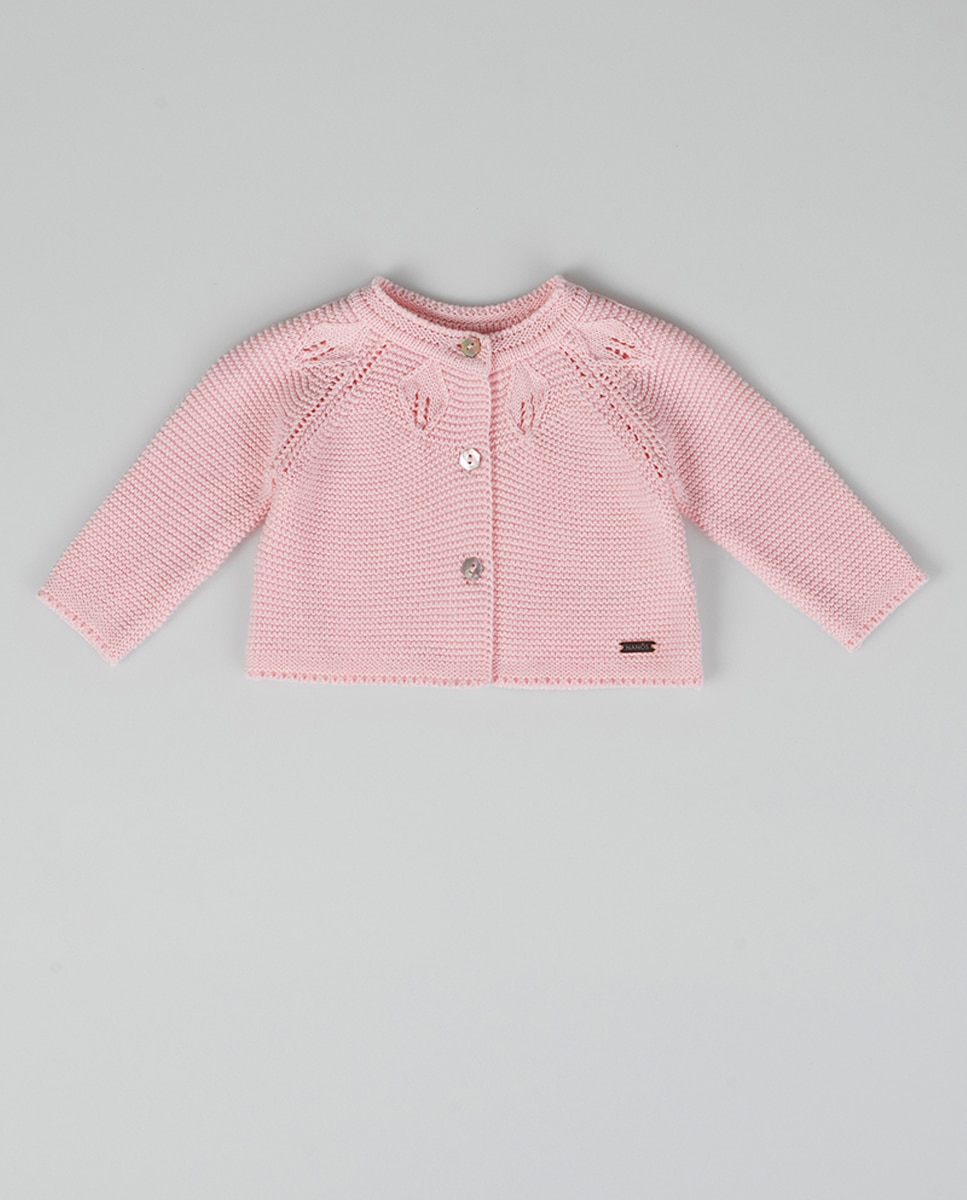 Imagen 0 de Chaqueta de punto de bebé niña