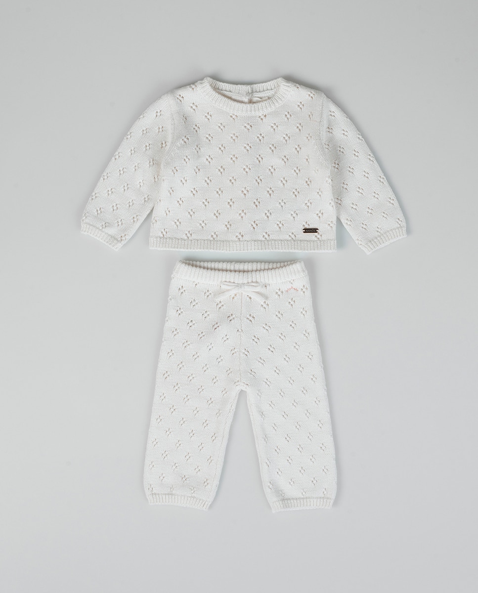 Imagen 0 de Conjunto punto de bebé niño