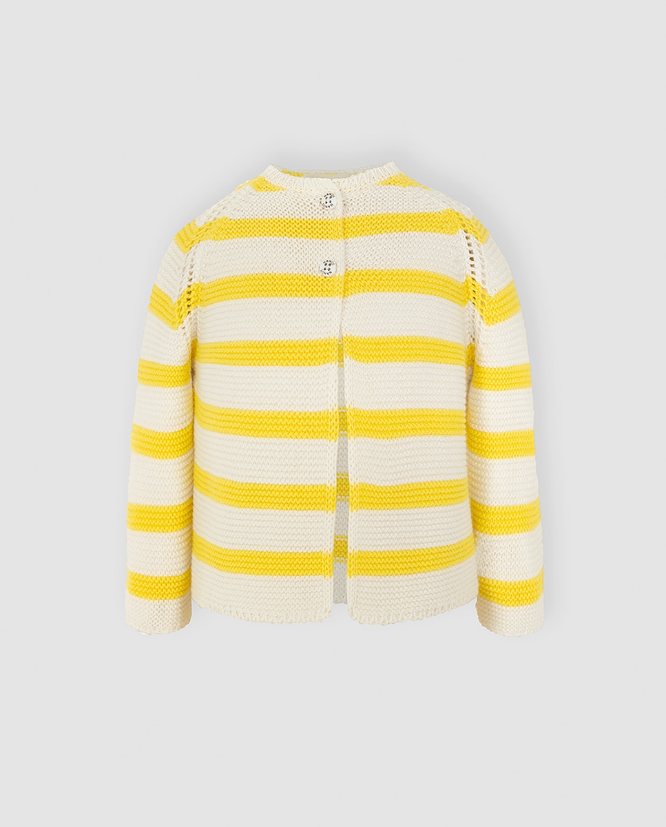 Imagen 0 de Chaqueta de punto tricot de bebé niña